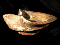 Iron Age IIBC Oil Lamp With Foot