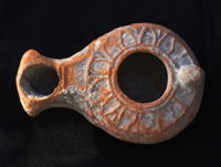 Daroma Oil Lamp. 50-100 CE.