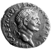 Coin portrait of Emperor Vespasian