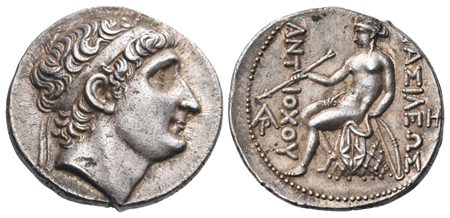 Antiochos I tetradrachm