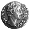 Coin portrait of Emperor Augustus