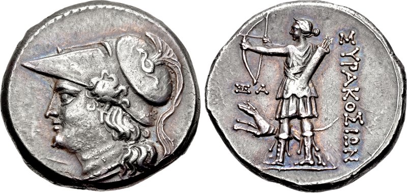 Litra of the Fifth Syracusan democracy, 214-212 BCE