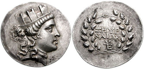 Kyzikos electrum hekte with head of Perseus